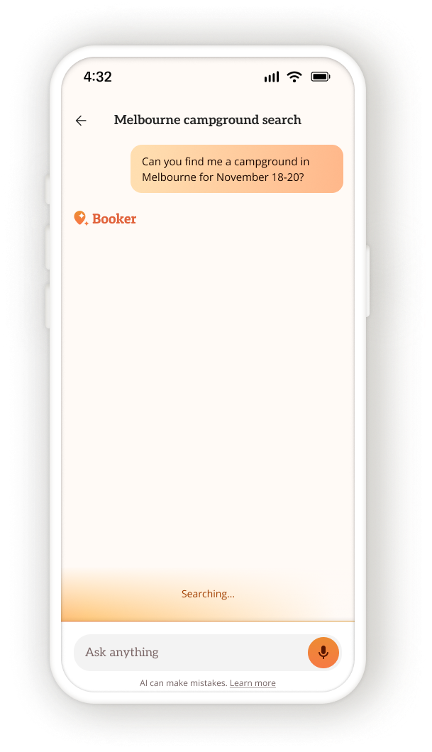 mobile mockups of Find Care's guest flow, where users enter their location, type of care, and plan network