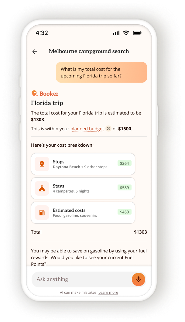 Find care's search page, featuring one-click 'quick searches' to help users who struggle to figure out a search term.